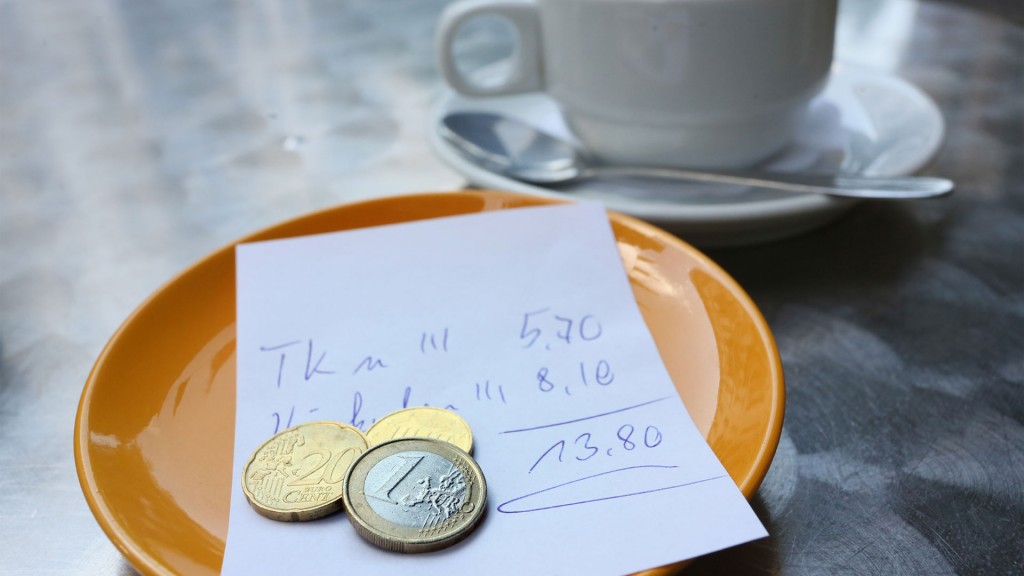 Trinkgeld im Restaurant