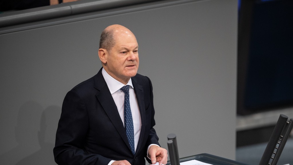 Bundeskanzler Olaf Scholz
