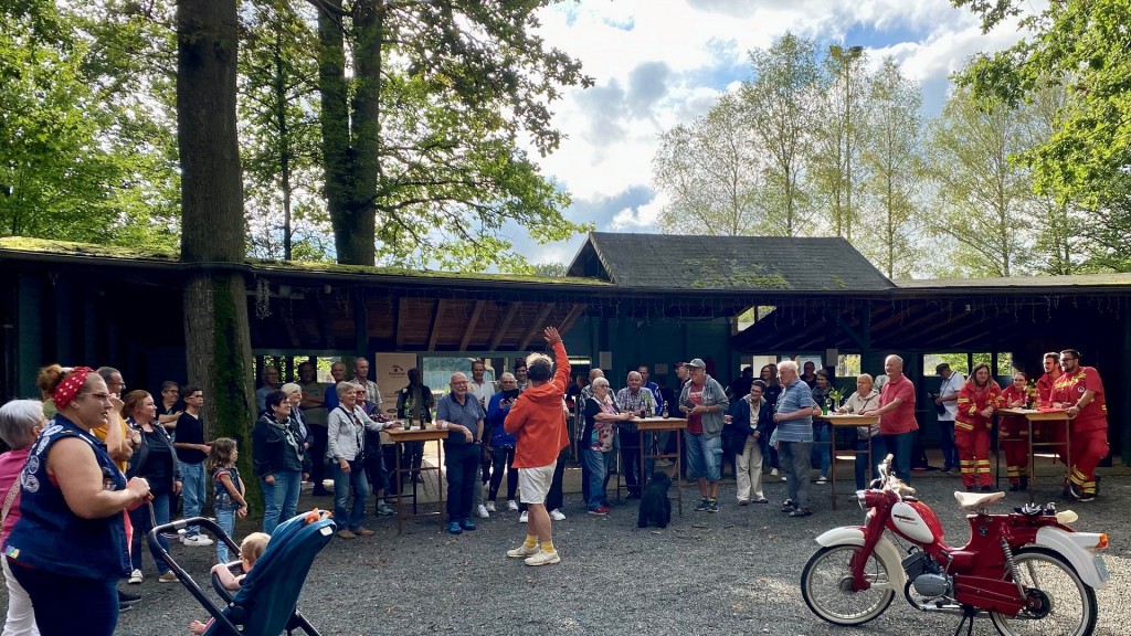 Feierlicher Abschluss der Tour de Friemel in Türkismühle