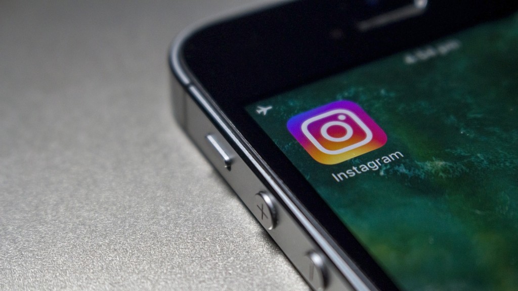 Die App Instagram auf einem Handy