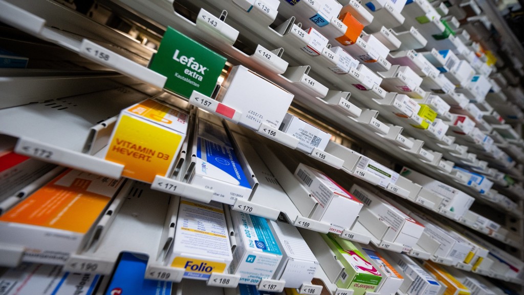 Medikamente in einer Apotheke