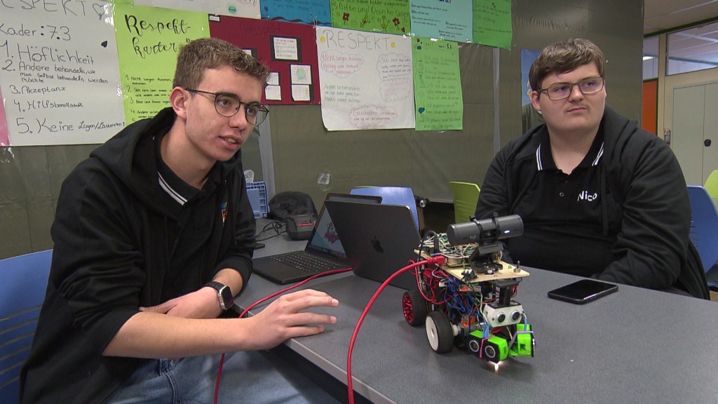 Nico und Julian und ihr Roboter