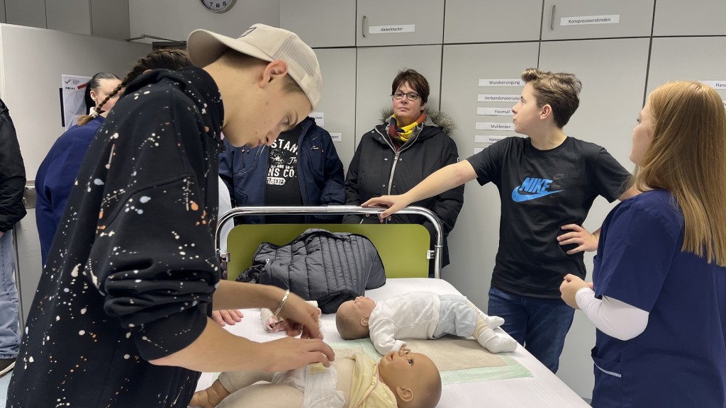 Ausbildungsmesse an der Uniklinik Homburg