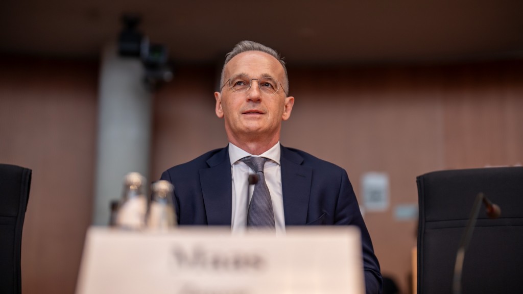 Heiko Maas, (SPD), ehemaliger Außenminister, kommt als Zeuge zur Sitzung des Afghanistan-Untersuchungsausschuss des Bundestages.