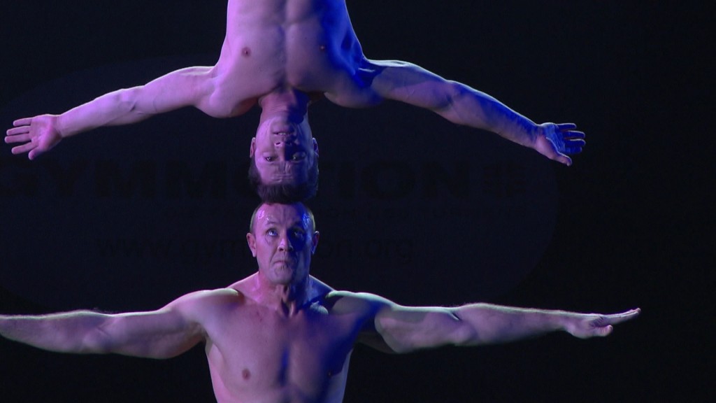 Athleten bei der Gymmotion in Aktion