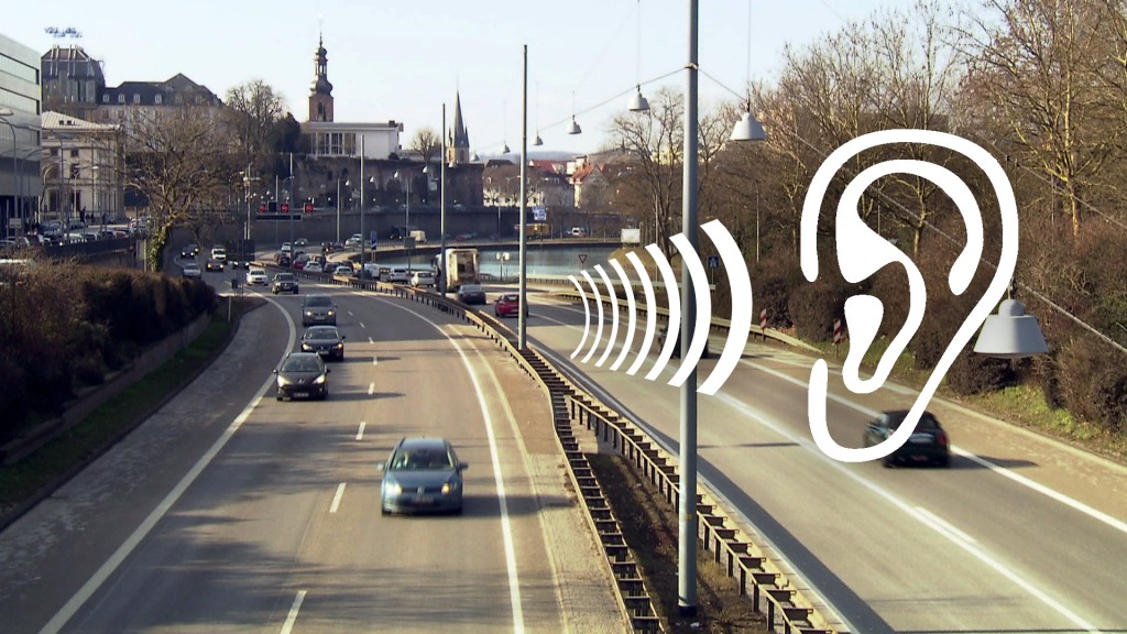 Collage: Die Saarbrücker Stadtautobahn ist zu laut