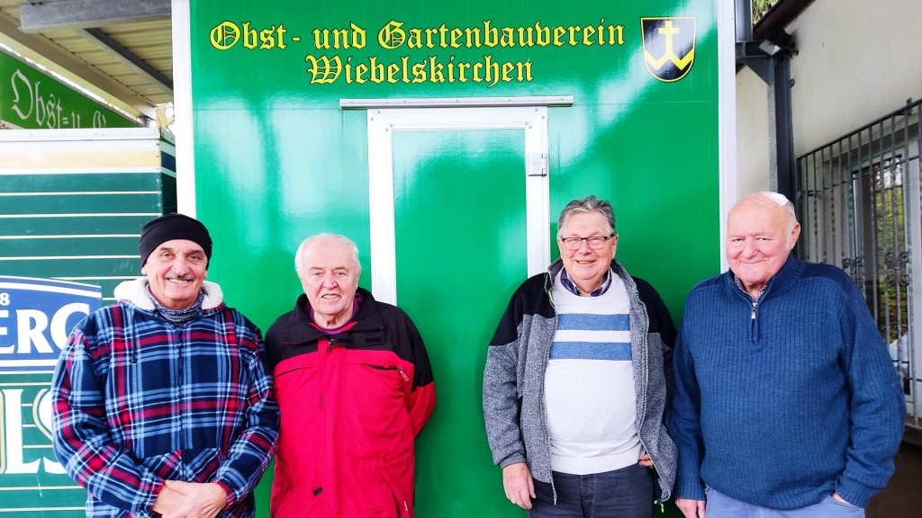 Das Team vom Obst-und Gartenbauverein Wiebelskirchen