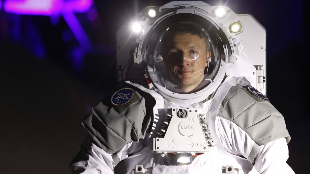 ESA-Astronaut Matthias Maurer