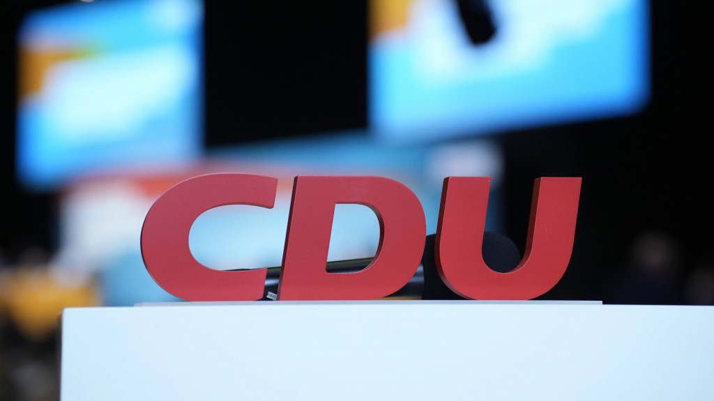 Foto: Das Logo der Christlich Demokratischen Union CDU 