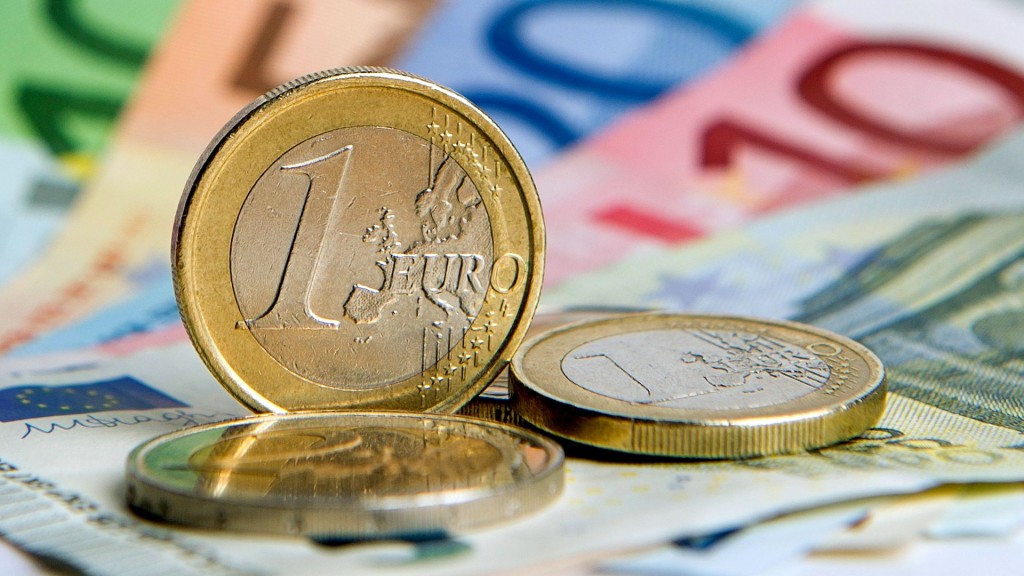 Euro-Banknoten und Euromünzen