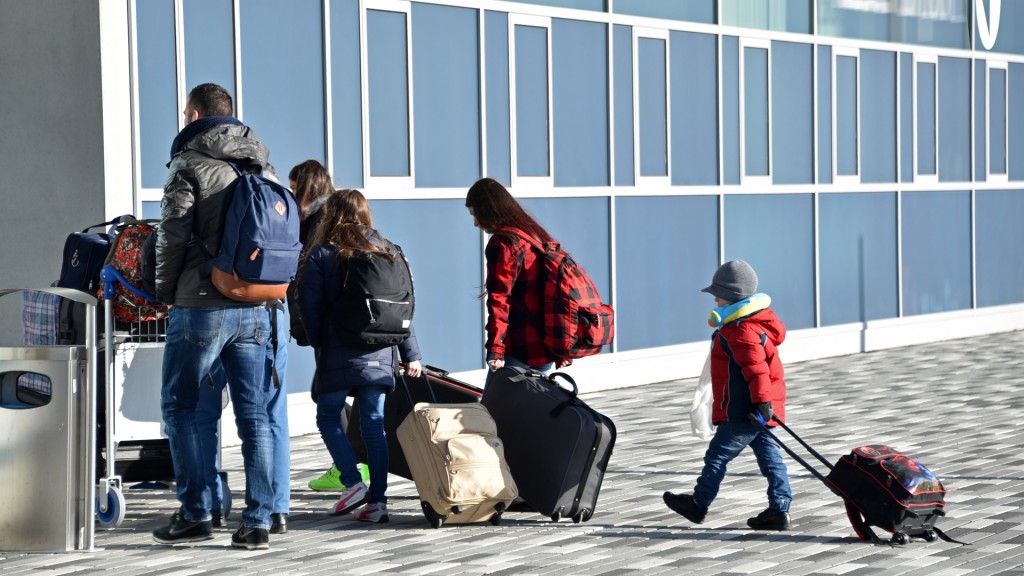 Foto: Eine Familie muss Deutschland verlassen.