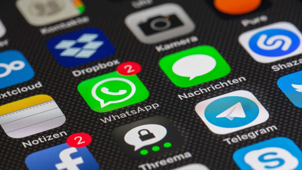 Smartphone mit Apps