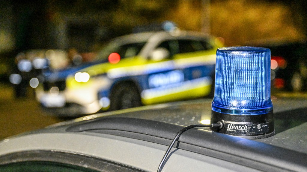 Foto: Polizeiwagen im Einsatz