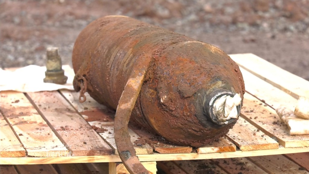 Weltkriegsbombe