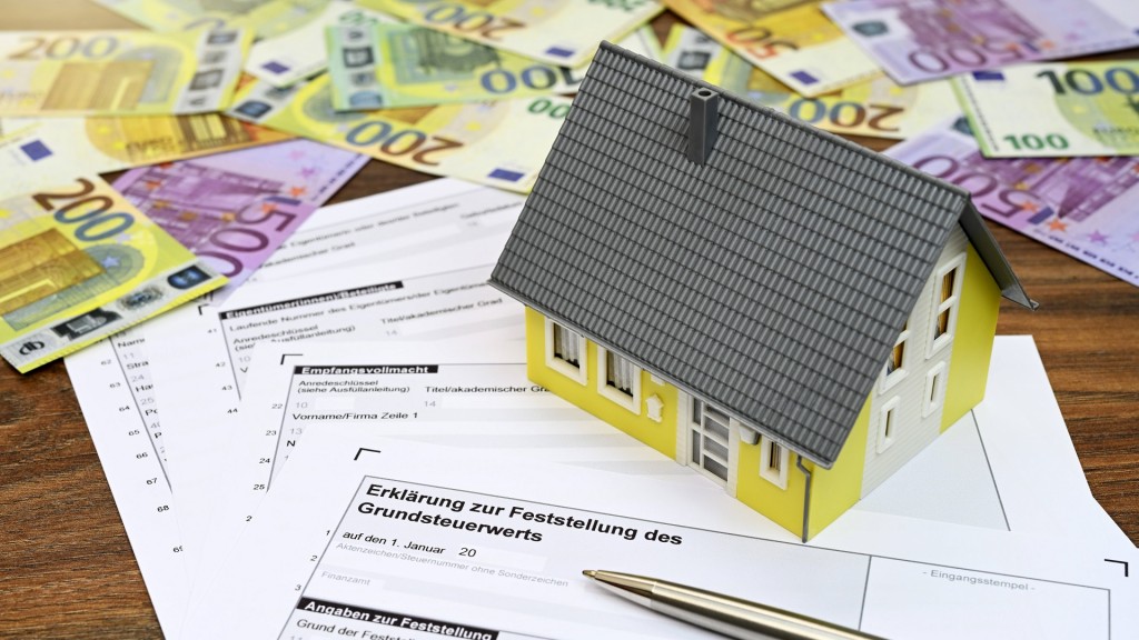 Hausmodell auf Grundsteuererklärung