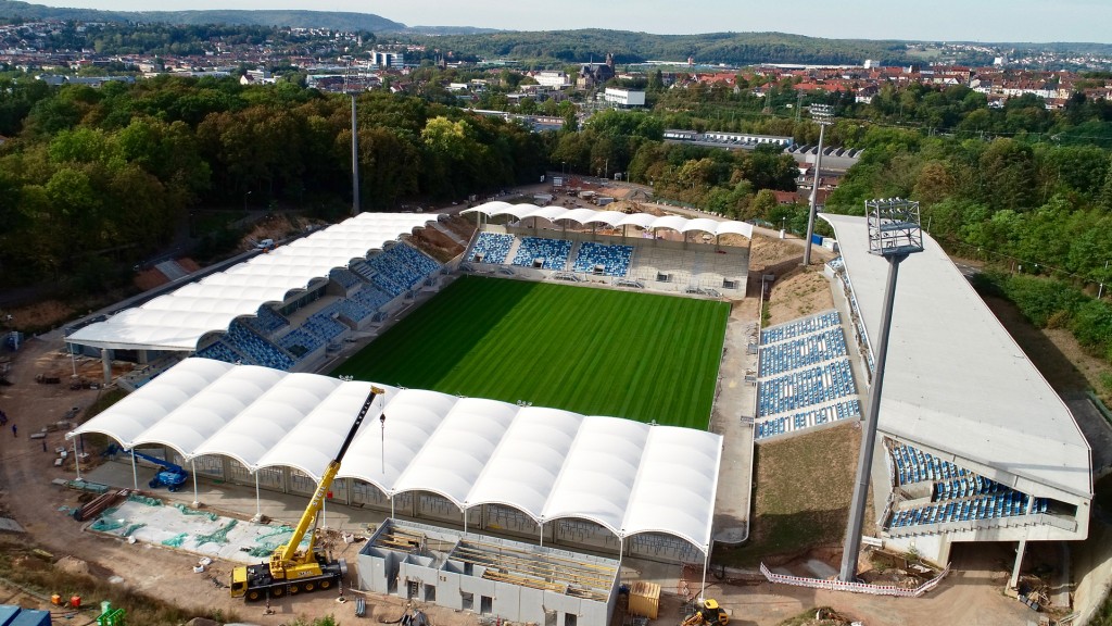 Das Saarbrücker Ludwigsparkstadion