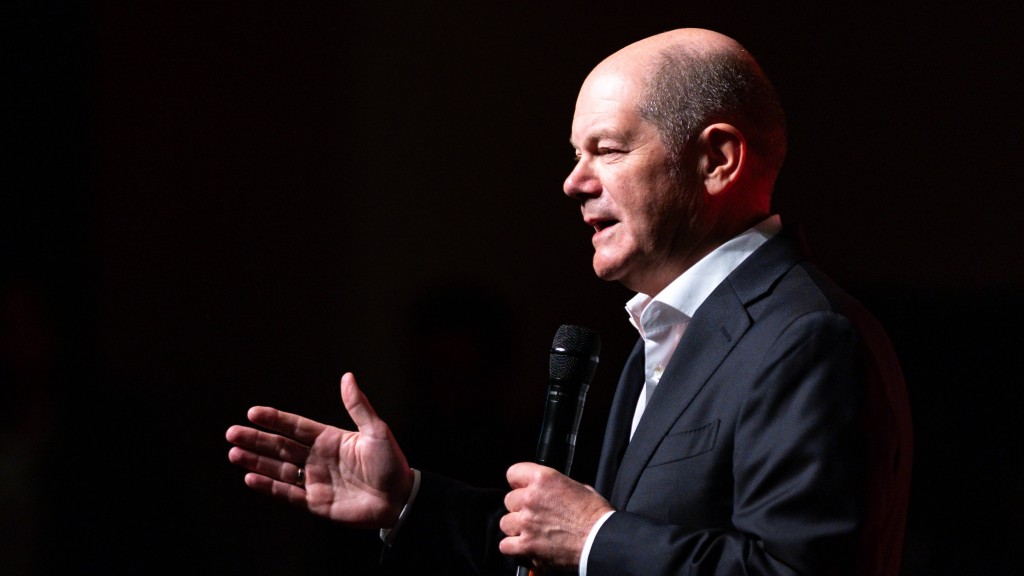 Bundeskanzler Olaf Scholz (SPD).