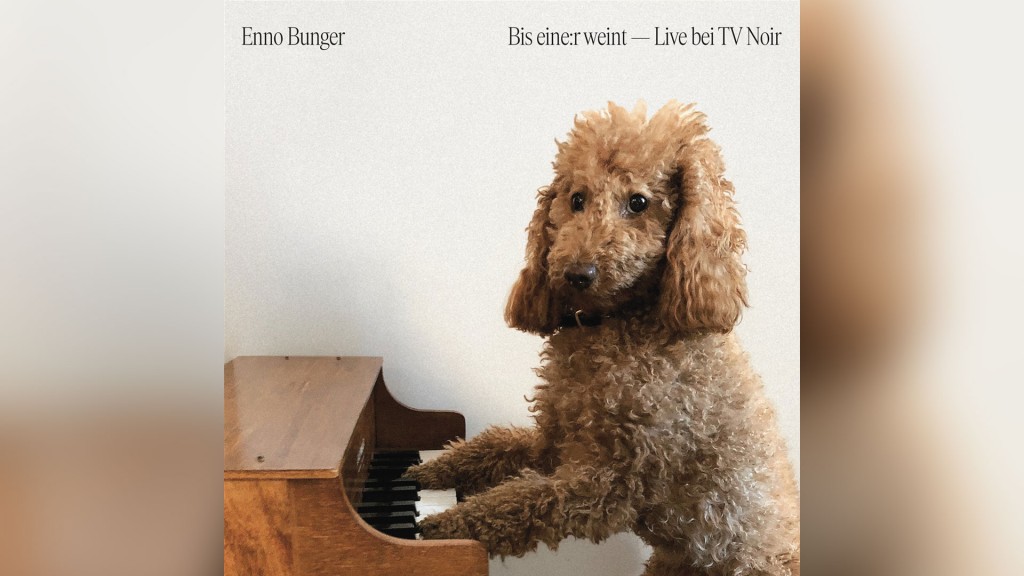 CD-Cover: Enno Bunger – „Bis einer weint“ Live bei TV Noir