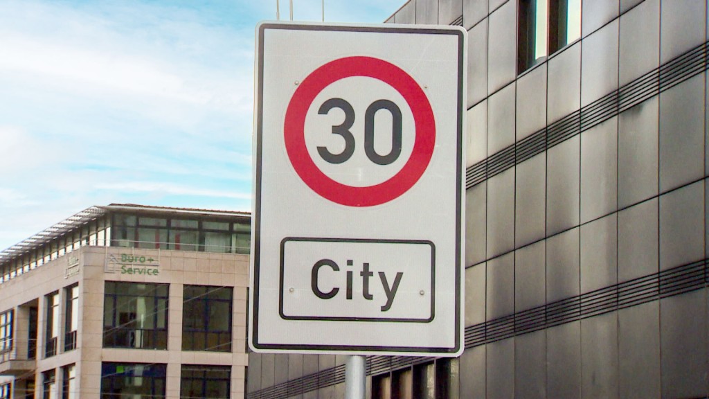 Tempo 30 Schild