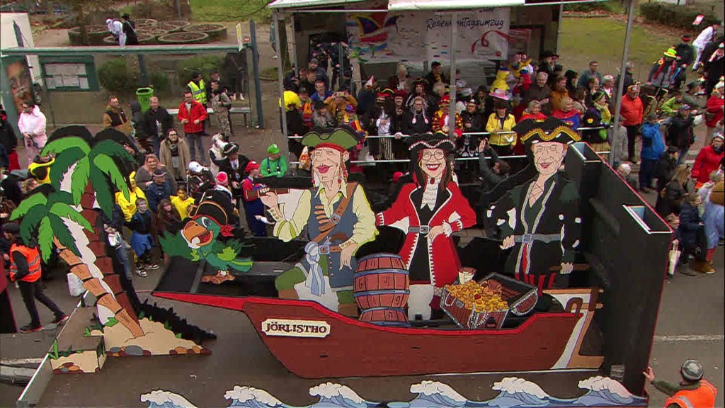 Rosenmontagsumzug in Neunkirchen
