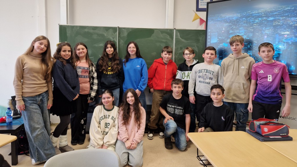 Schülerinnen und Schüler Klasse 6c Gemeinschaftschule Eppelborn