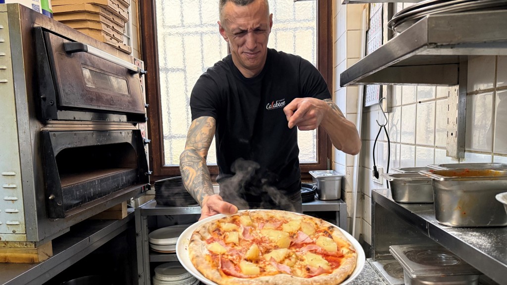 Andrea Runco in seinem Restaurant 