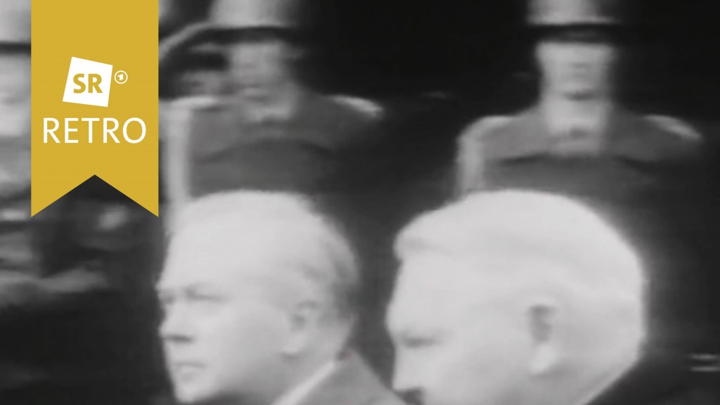 Harold Wilson und Ludwig Erhard