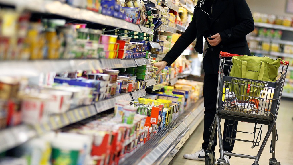Supermarktregal
