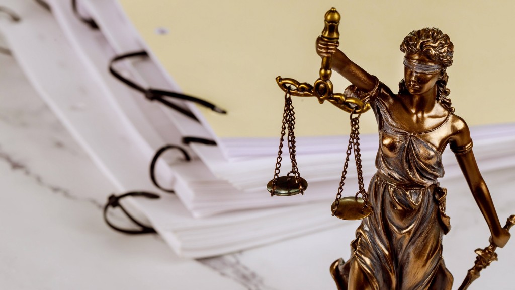 Statue der Justitia als Symbol für Rechtsprechung