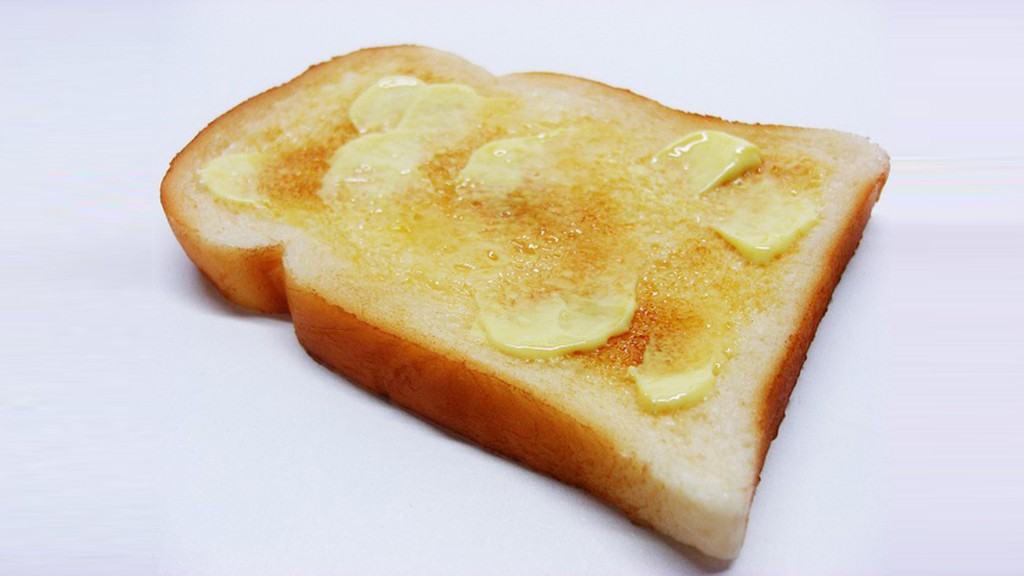 Toastbrot mit Butter 