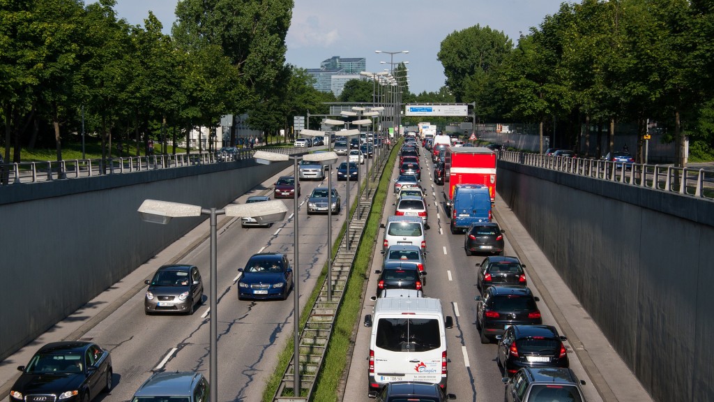 Stau auf der Autobahn