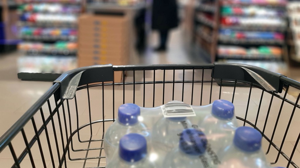 Foto: Einkauf in einem Supermarkt