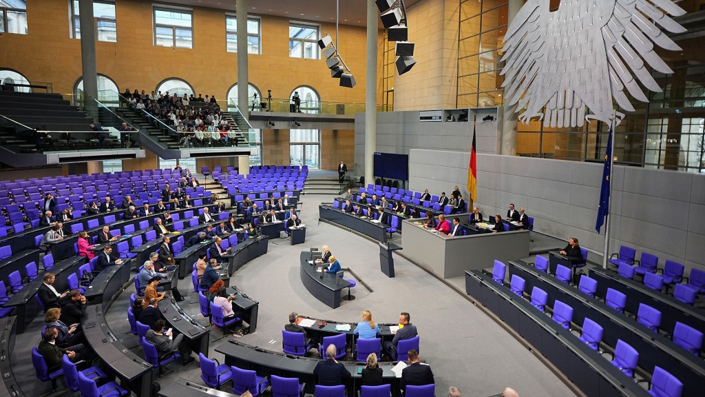Plenarsaal Bundestag
