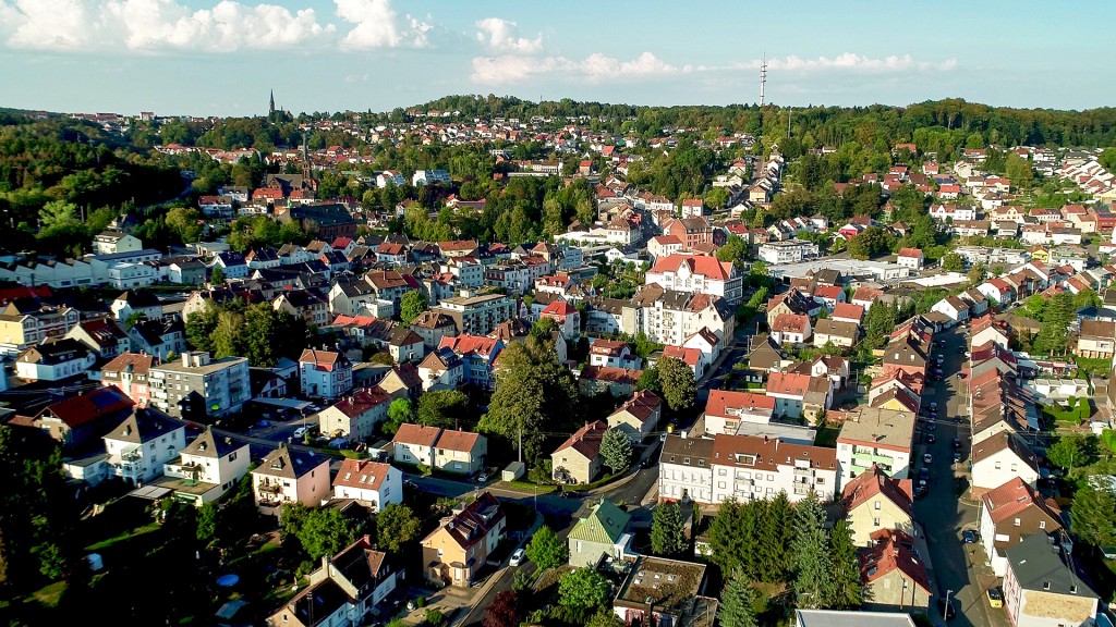 Luftaufnahme von Friedrichsthal