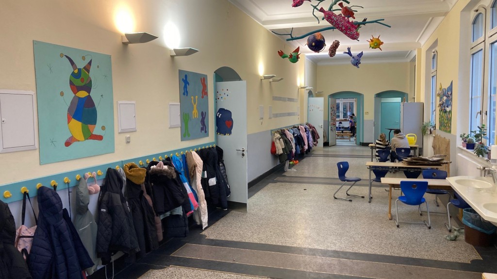 Flur der Bachschule in Neunkirchen
