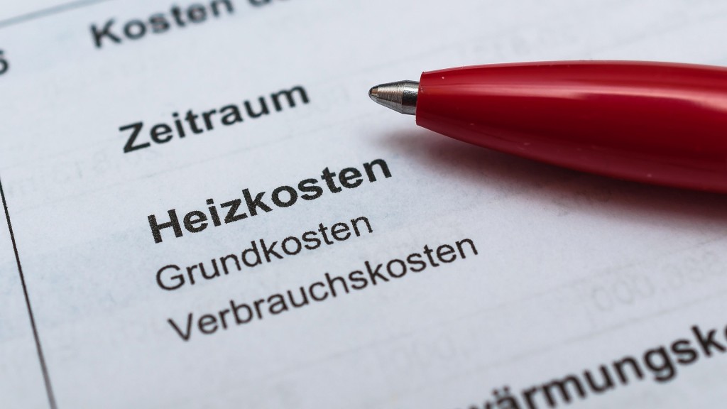Heizkostenrechnung
