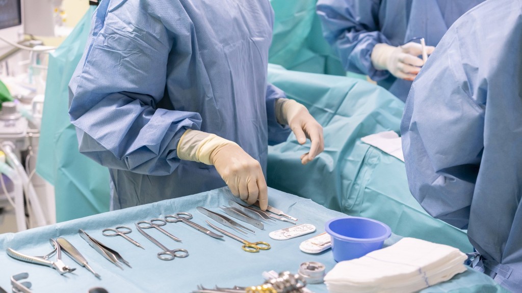 OP-Vorbereitung in einem Krankenhaus