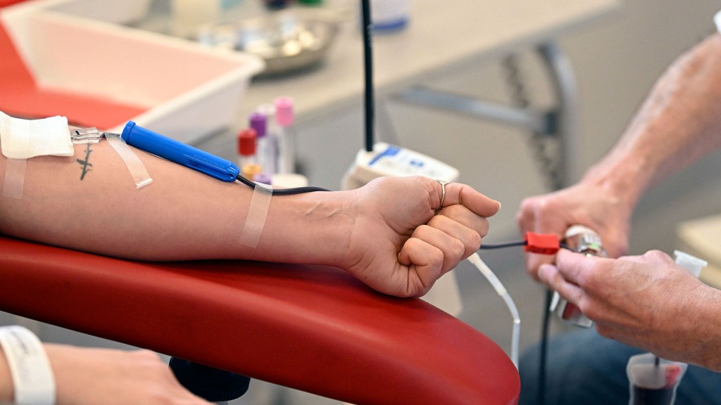 Blut- bzw. Plasma-Spende