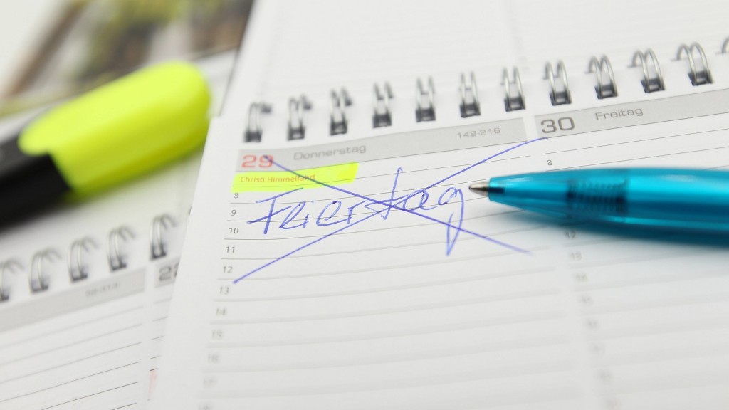 Ein Feiertag wird im Kalender gestrichen