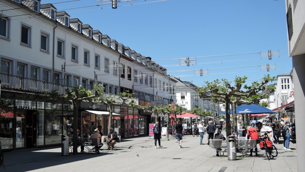 Innenstadt Saarlouis, Fußgängerzone Französische Straße