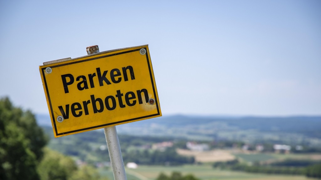 Schild Parken verboten