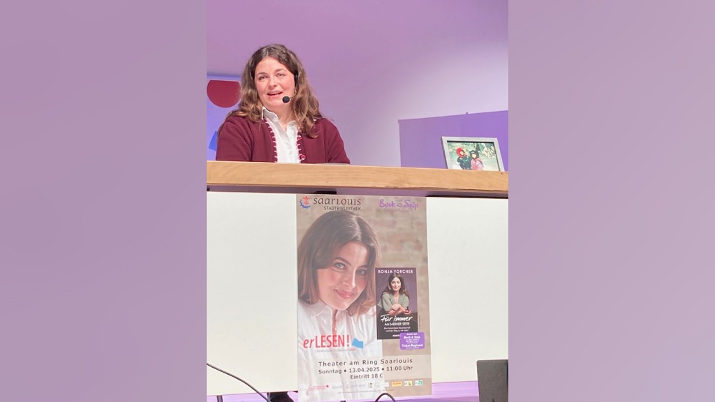 Ronja Forcher beim Festival erLESEN!