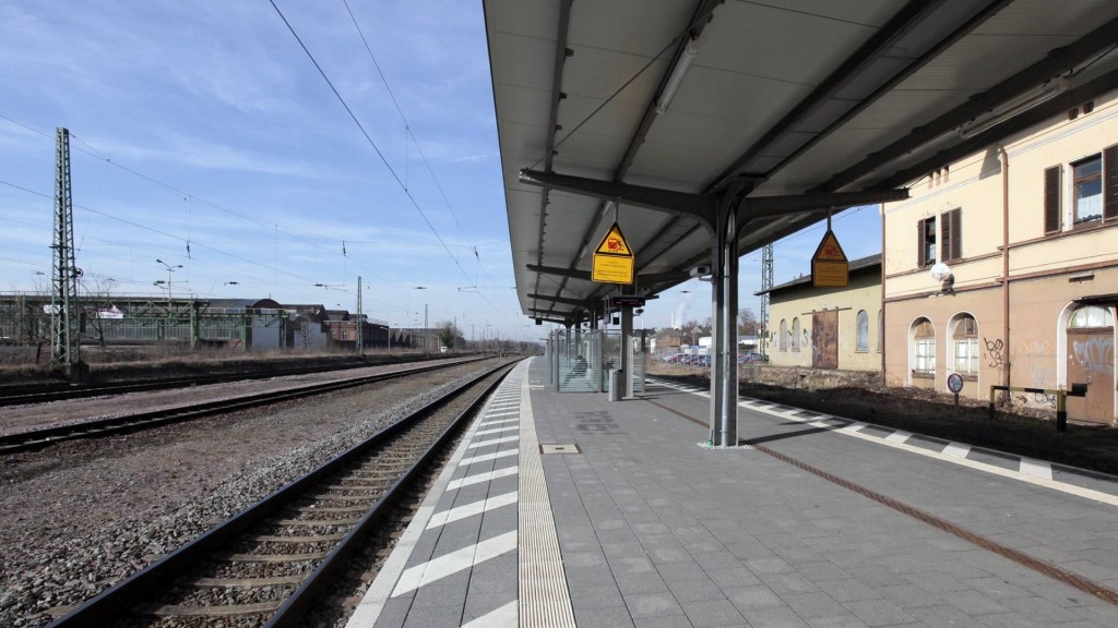 Bahnhof in Bous