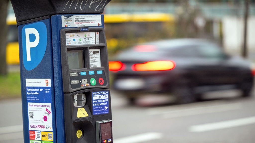 Parkgebühren Parkschein Parkscheinautomat 