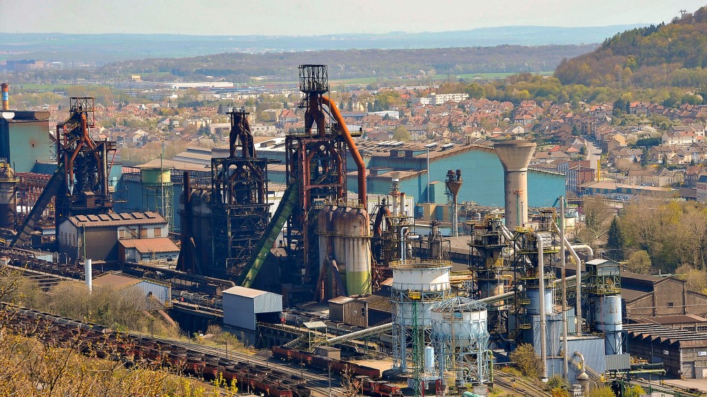 Stahlwerk ArcelorMittal, Florange bei Thionville