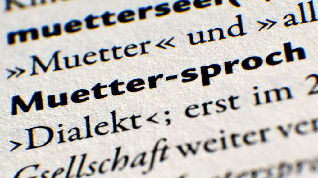 Muttersprache
