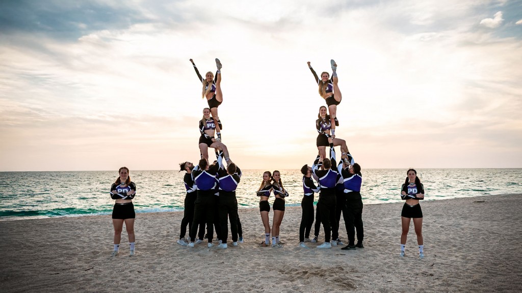 Das Team der Purple Diamonds beim Stunt