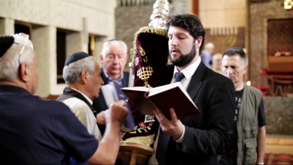 Der Kantor der jüdischen Gemeinde Saarbrücken Benjamin Chait