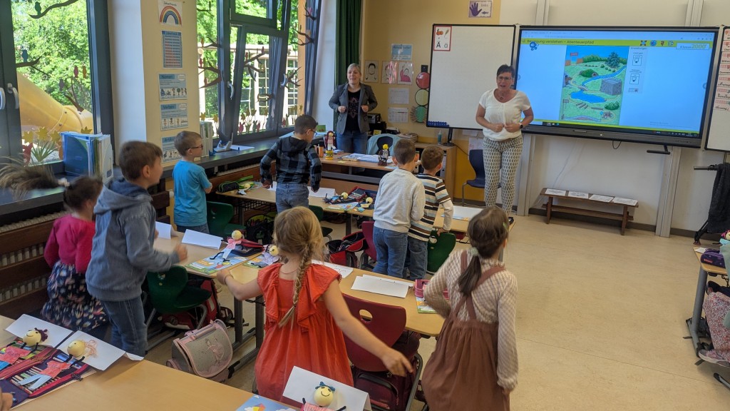 Klasse 2000 in Grundschule in Losheim
