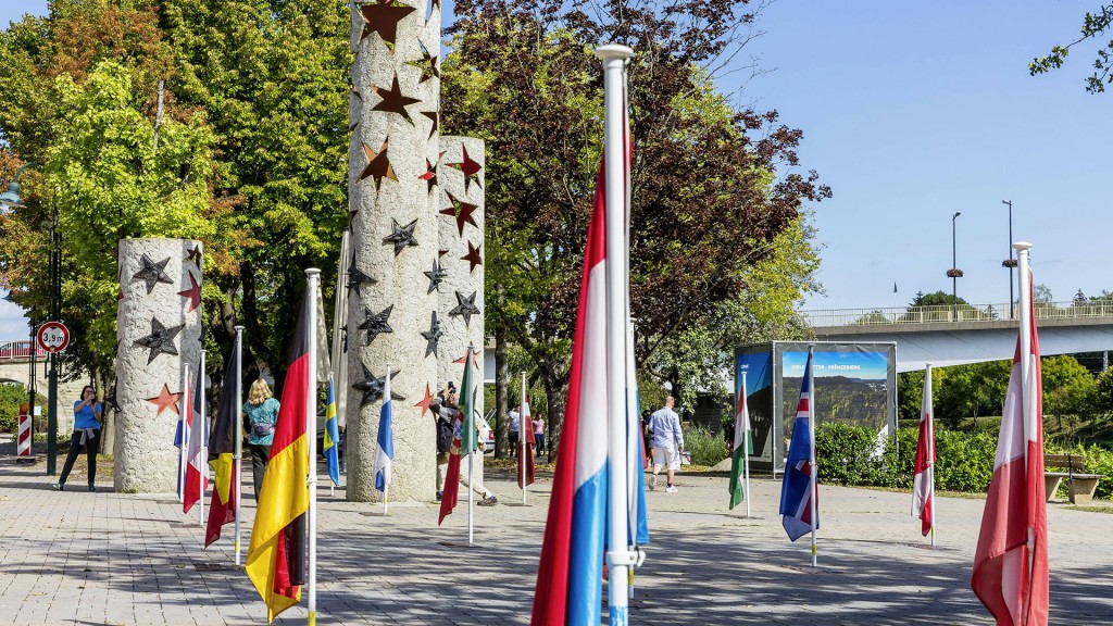 Europadenkmal in Schengen